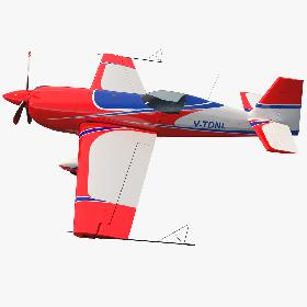 3D Aerobatic Monoplane Extra EA-300 Aircraft model
